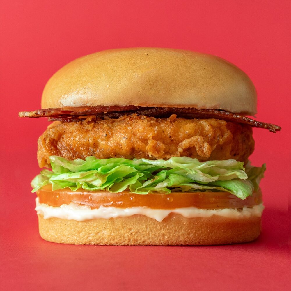 Fotografía de hamburguesa
