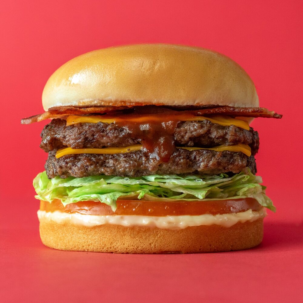 Fotografía de hamburguesa